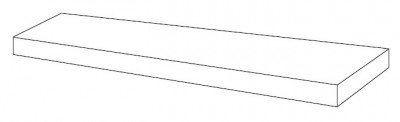 Керамогранит Thesis Light Scalino Angolare Dx 33X120 Lap