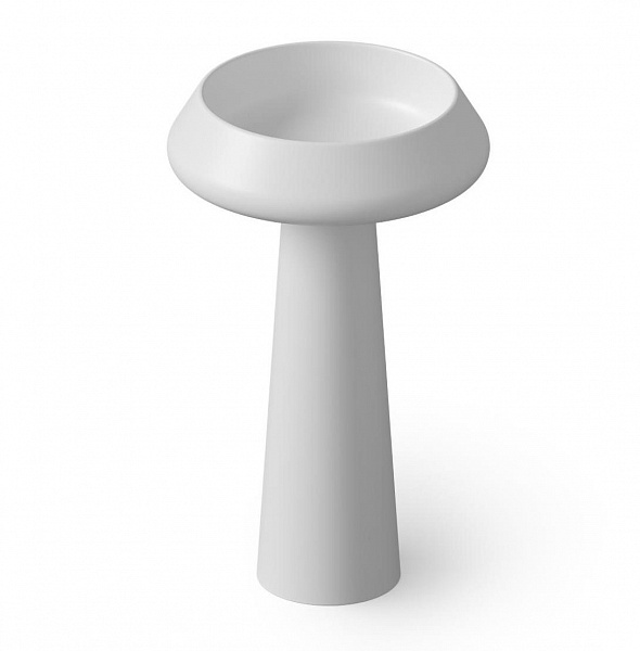 Dea Design Pedestal Basin DD2046 545 18 Раковина напольная Ø 545 мм (белый матовый)