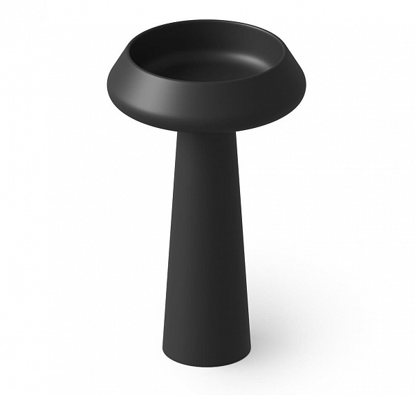 Dea Design Pedestal Basin DD2046 545 16 Раковина напольная Ø 545 мм (чёрный матовый)