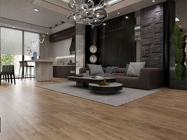 SPC ламинат Величие секвойи дикой (Grand Sequoia Village) Гевуина ECO 11-707 MC
